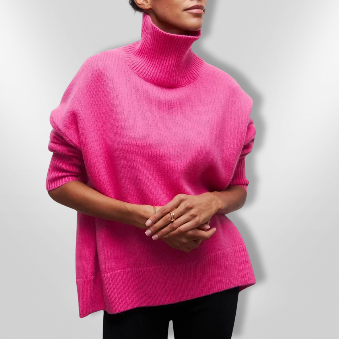 OLIVIA | Sweater with turtle neck