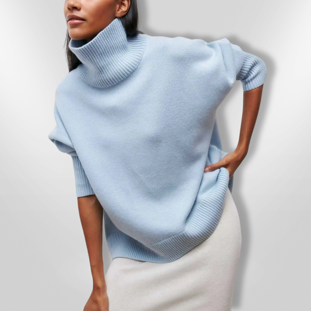 OLIVIA | Sweater with turtle neck
