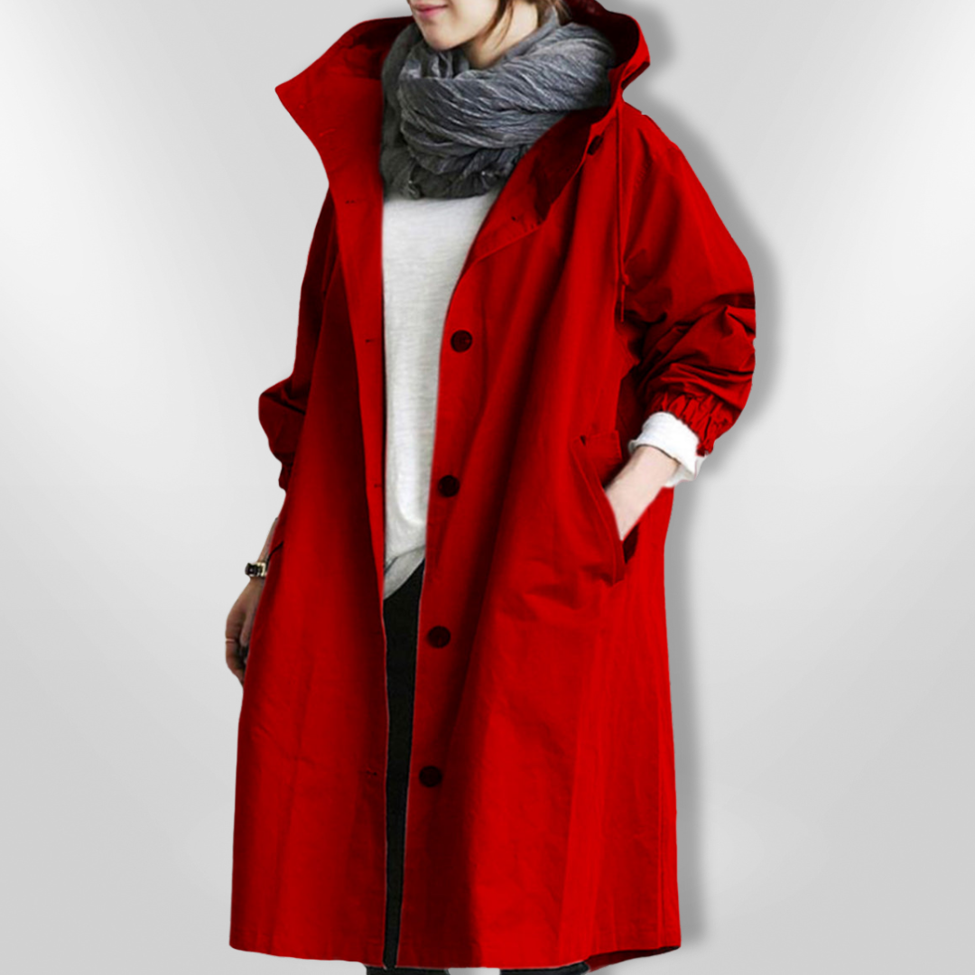 LEANNE | Water-Resistant Hooded Jacket