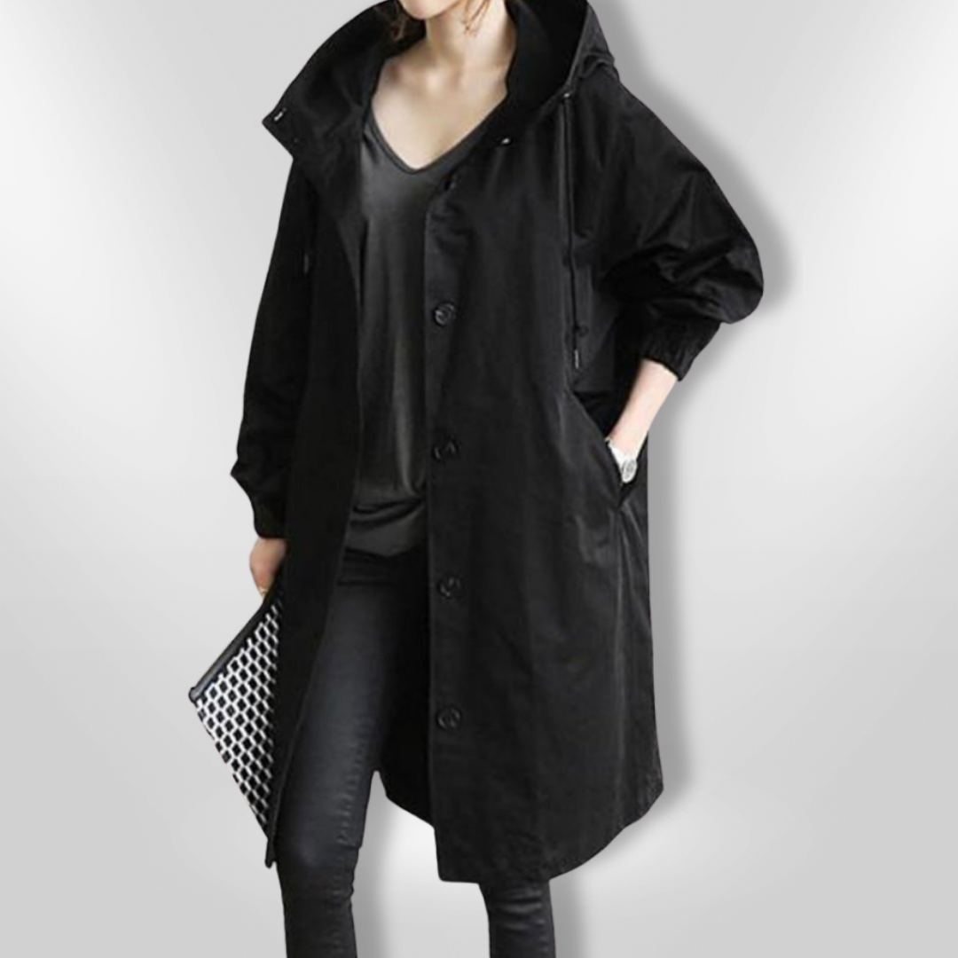 LEANNE | Water-Resistant Hooded Jacket