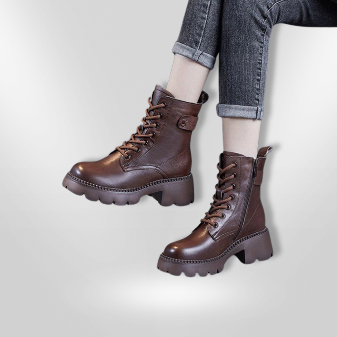 IVYSHAPE | Orthopedic Leather Boots