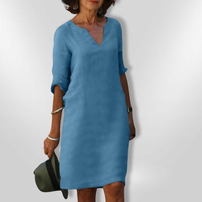 GRACE | V-Neck Three-Quarter Sleeves