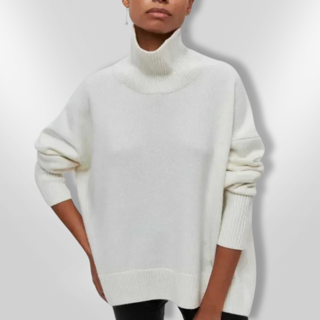 OLIVIA | Sweater with turtle neck