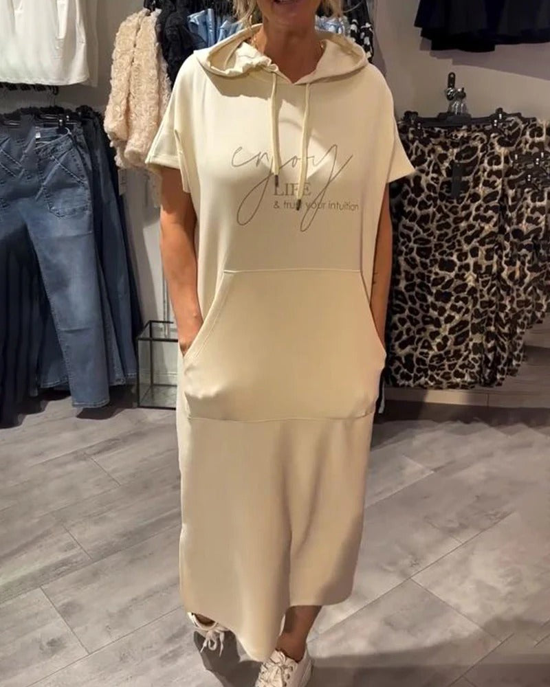 SASKIA | Casual Hoodie Dress