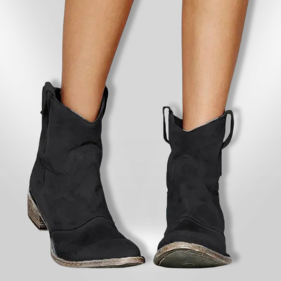 DESTINY | Vintage Cowboy Ankle Boots
