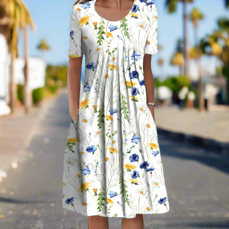 RUBY | Enchanting Floral Summer Dress