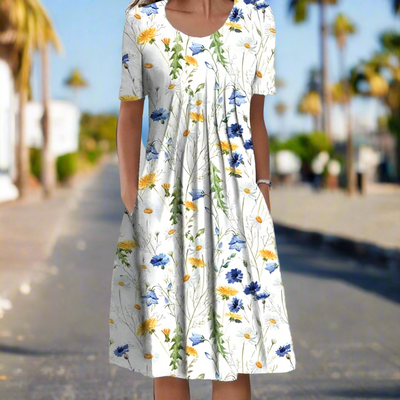 RUBY | Enchanting Floral Summer Dress