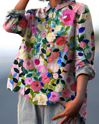 MAGGIE | Floral print blouse