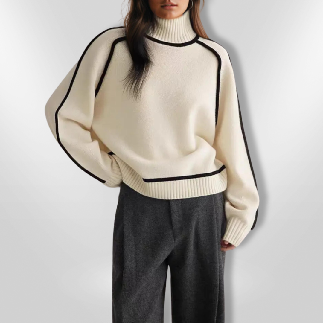 CLAIRE | Elegant turtleneck sweater