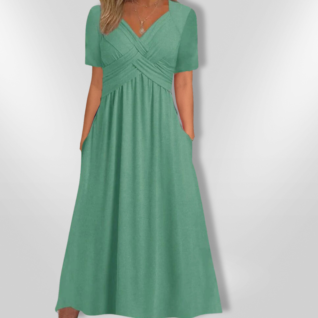 SELBY | Midi V-Neck Dress