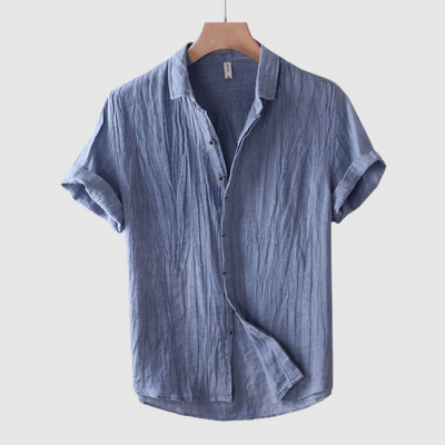 WELLINGTON | Short Sleeve Linen Shirt