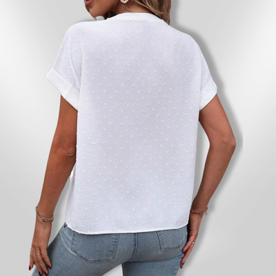 CAMILLE | Classic Button-Up Blouse