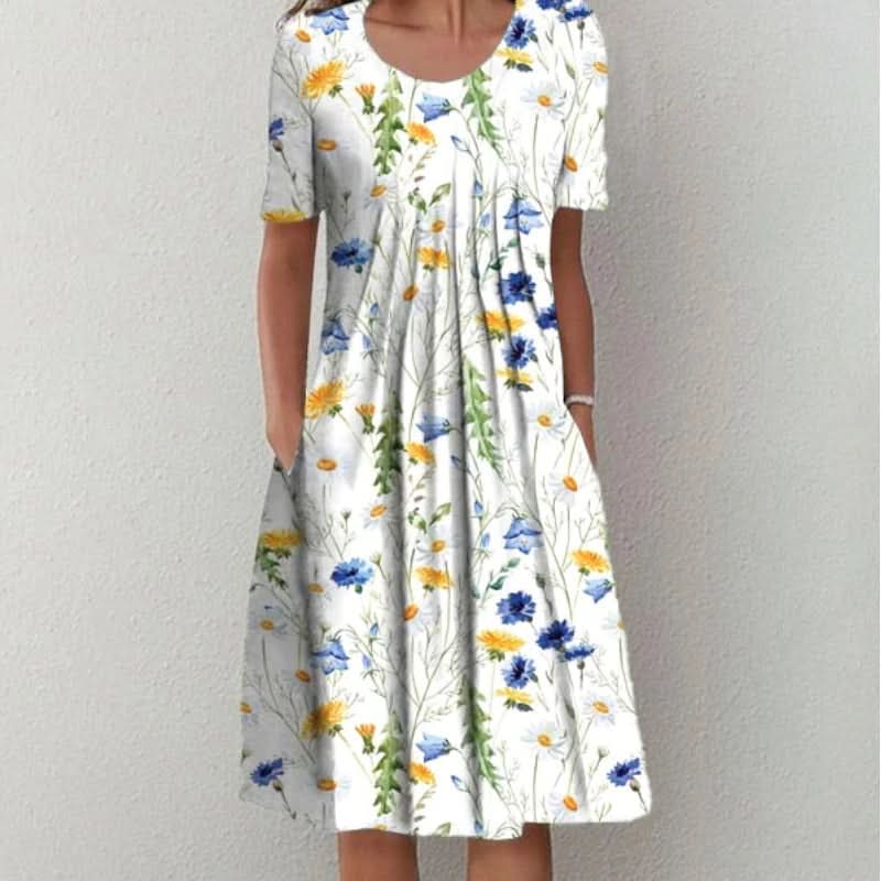 WILMA | Classic Printed Dress
