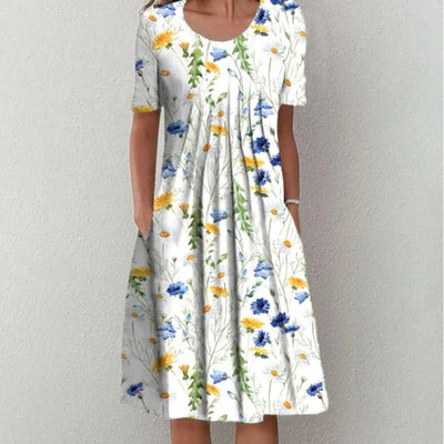 WILMA | Classic Printed Dress