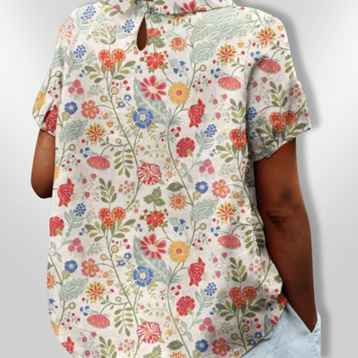 FLORYN | Floral Print Blouse