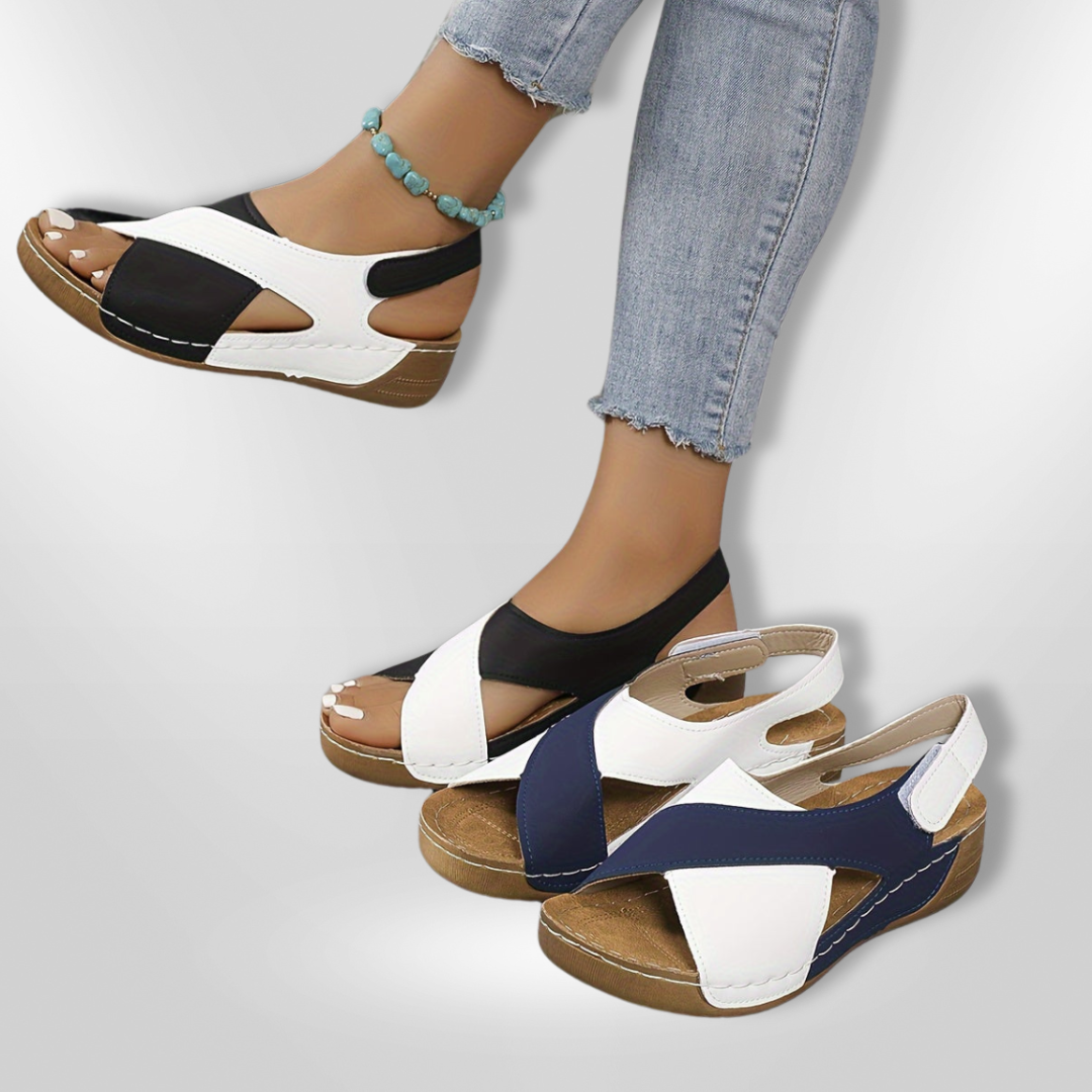 LAURA | comfortable orthopedic sandals