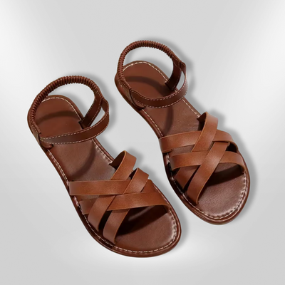 VOLEMA | Gevlochten sandalen