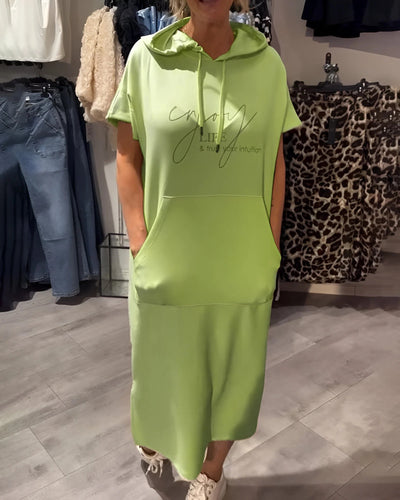 SASKIA | Casual Hoodie Dress