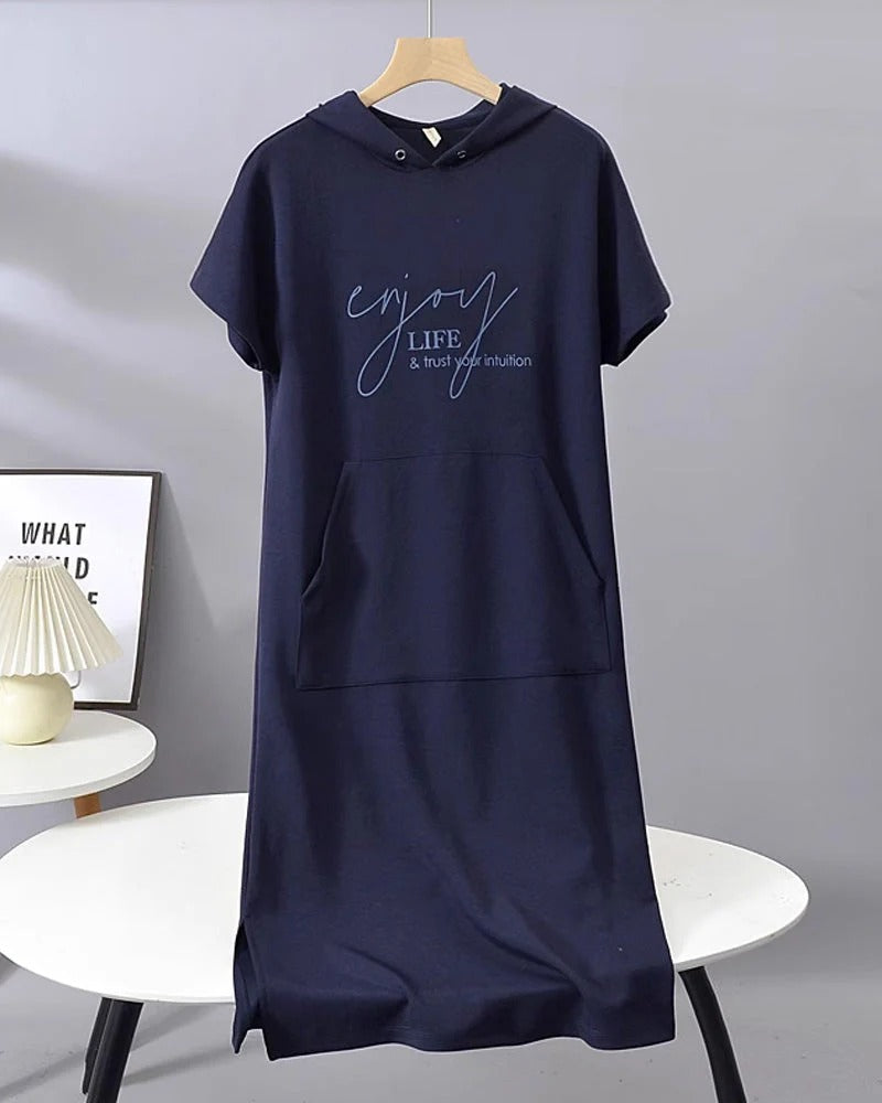 SASKIA | Casual Hoodie Dress
