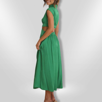 DIANA | Chic Pleated Dress