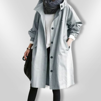 LEANNE | Water-Resistant Hooded Jacket
