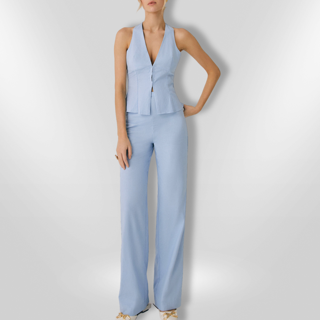 EMMA | Straight trousers set