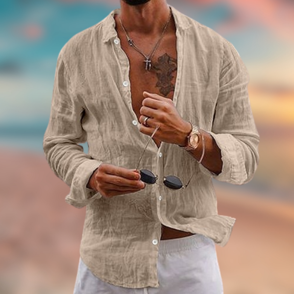 MAICOL | Men's casual summer linen shirt