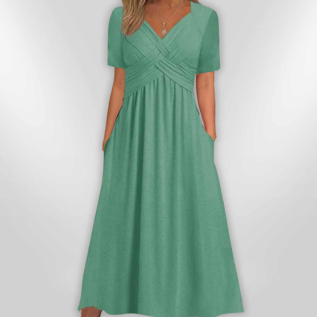 SELBY | Midi V-Neck Dress