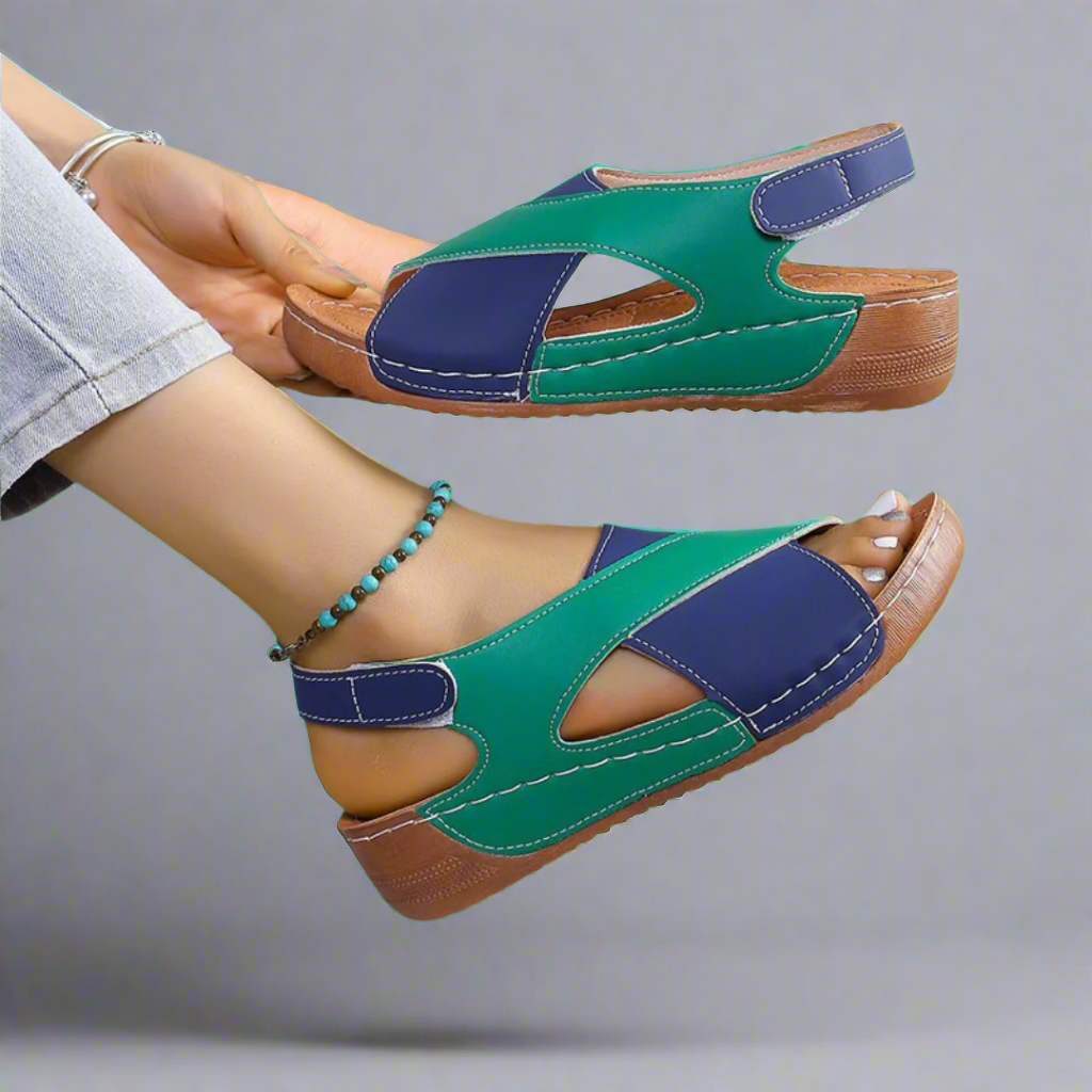 SOLVEIG | Ultra-flat orthopedic sandals
