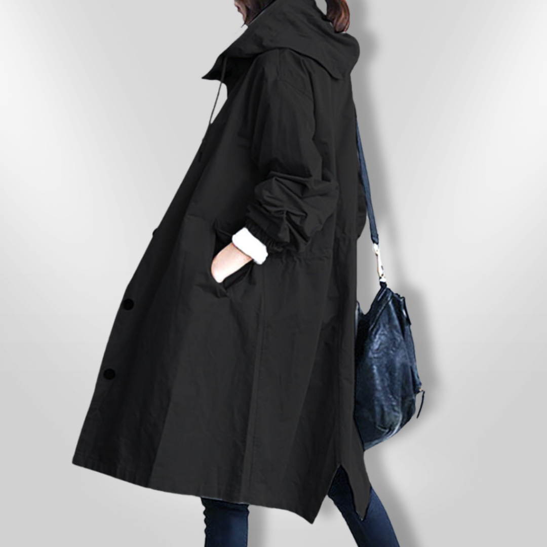 LEANNE | Water-Resistant Hooded Jacket