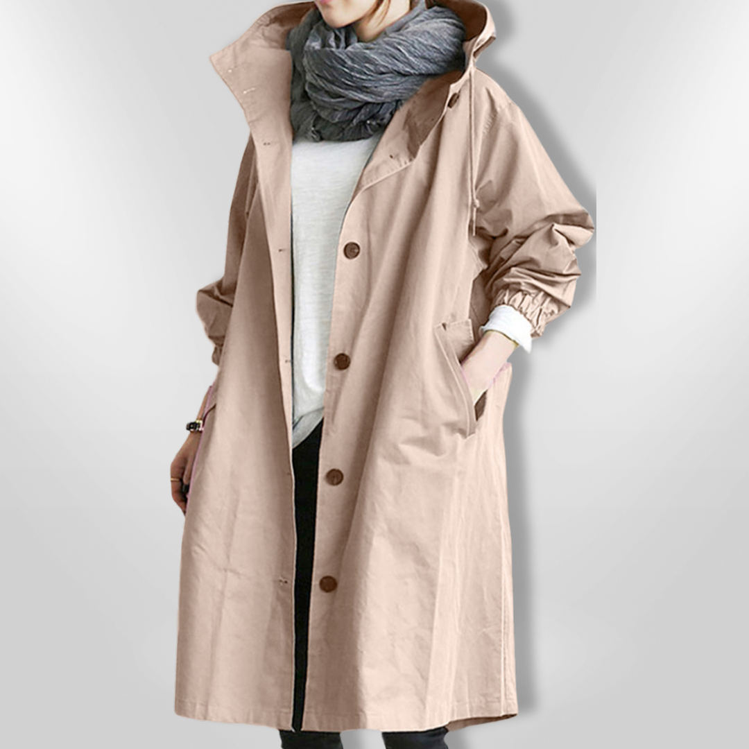 LEANNE | Water-Resistant Hooded Jacket