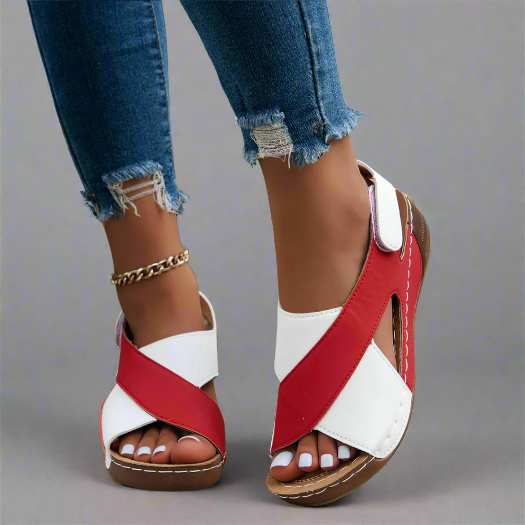 SOLVEIG | Ultra-flat orthopedic sandals