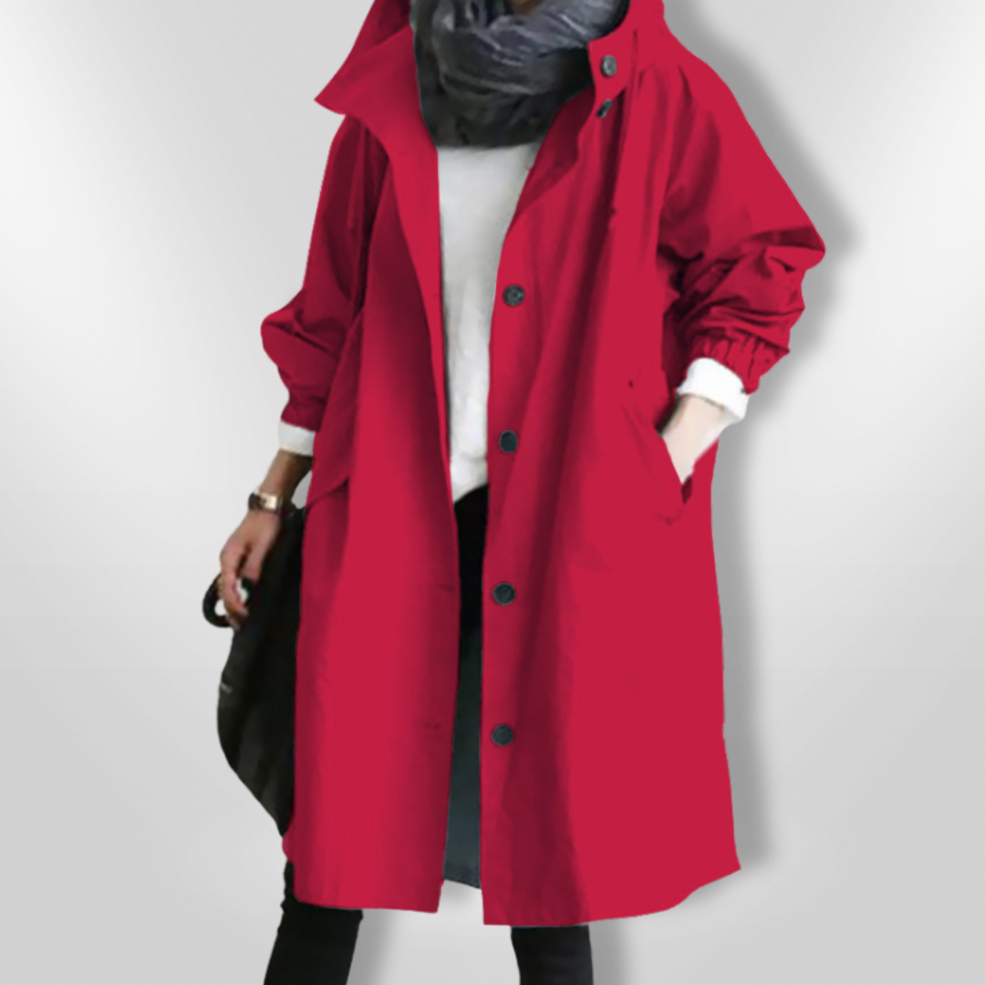 LEANNE | Water-Resistant Hooded Jacket
