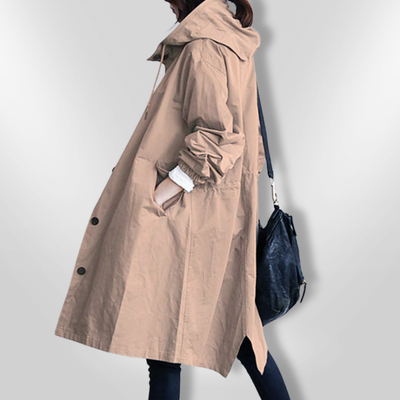 LEANNE | Water-Resistant Hooded Jacket