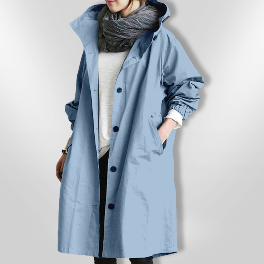 LEANNE | Water-Resistant Hooded Jacket