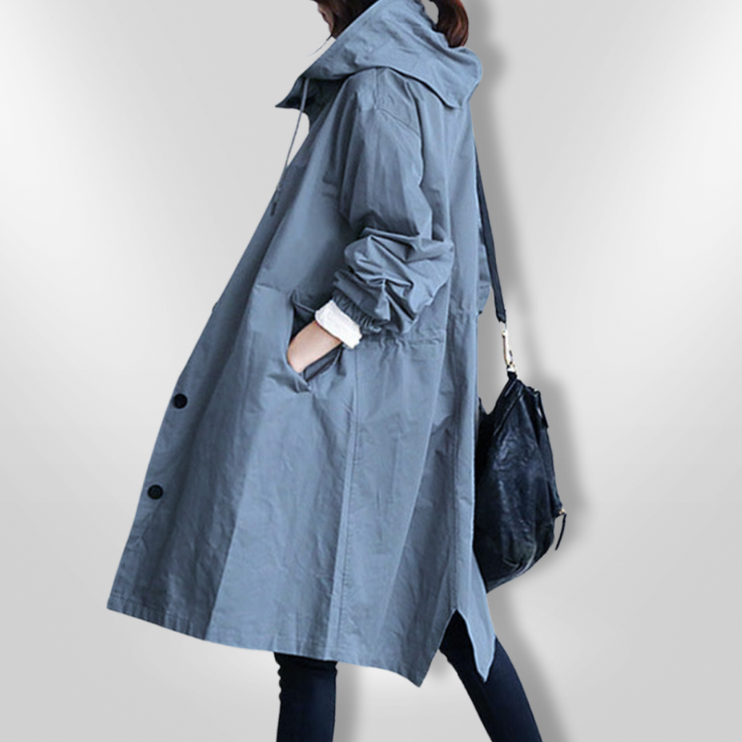 LEANNE | Water-Resistant Hooded Jacket