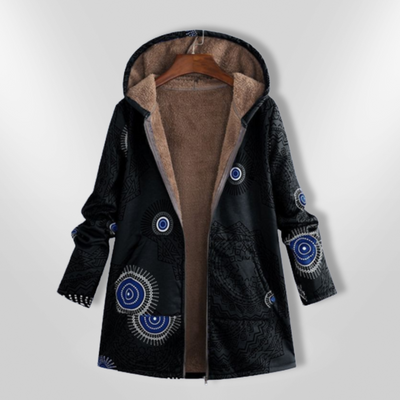 TRICIA | Reversible hoodie Jacket
