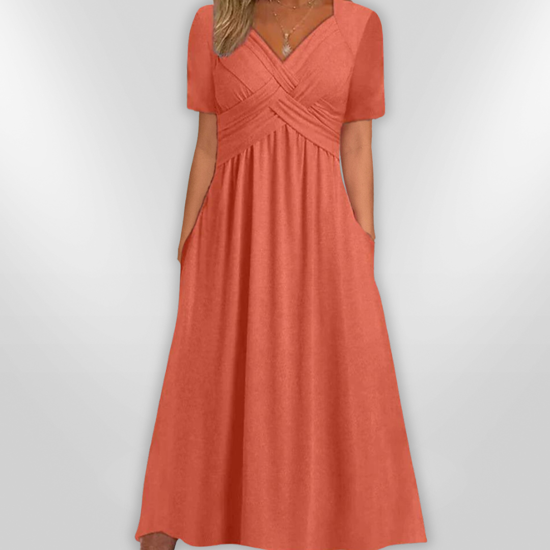 SELBY | Midi V-Neck Dress