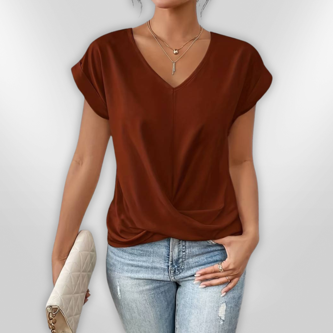 PAOLA | T-shirt met korte mouwen
