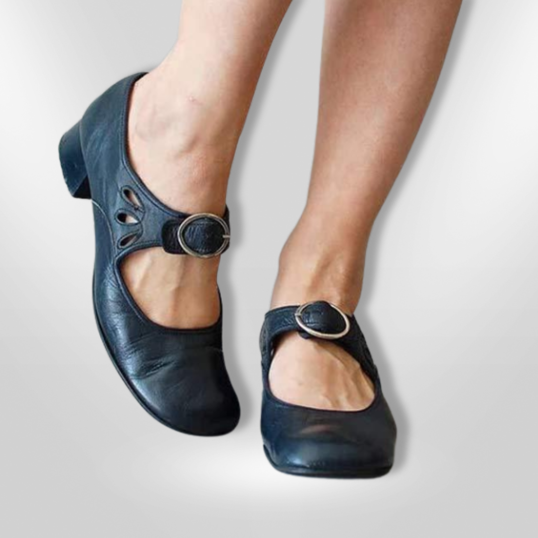 EMMA | Klassieke leren sandalen
