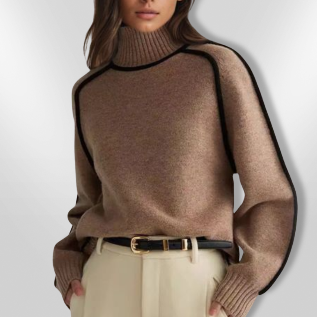 CLAIRE | Elegant turtleneck sweater