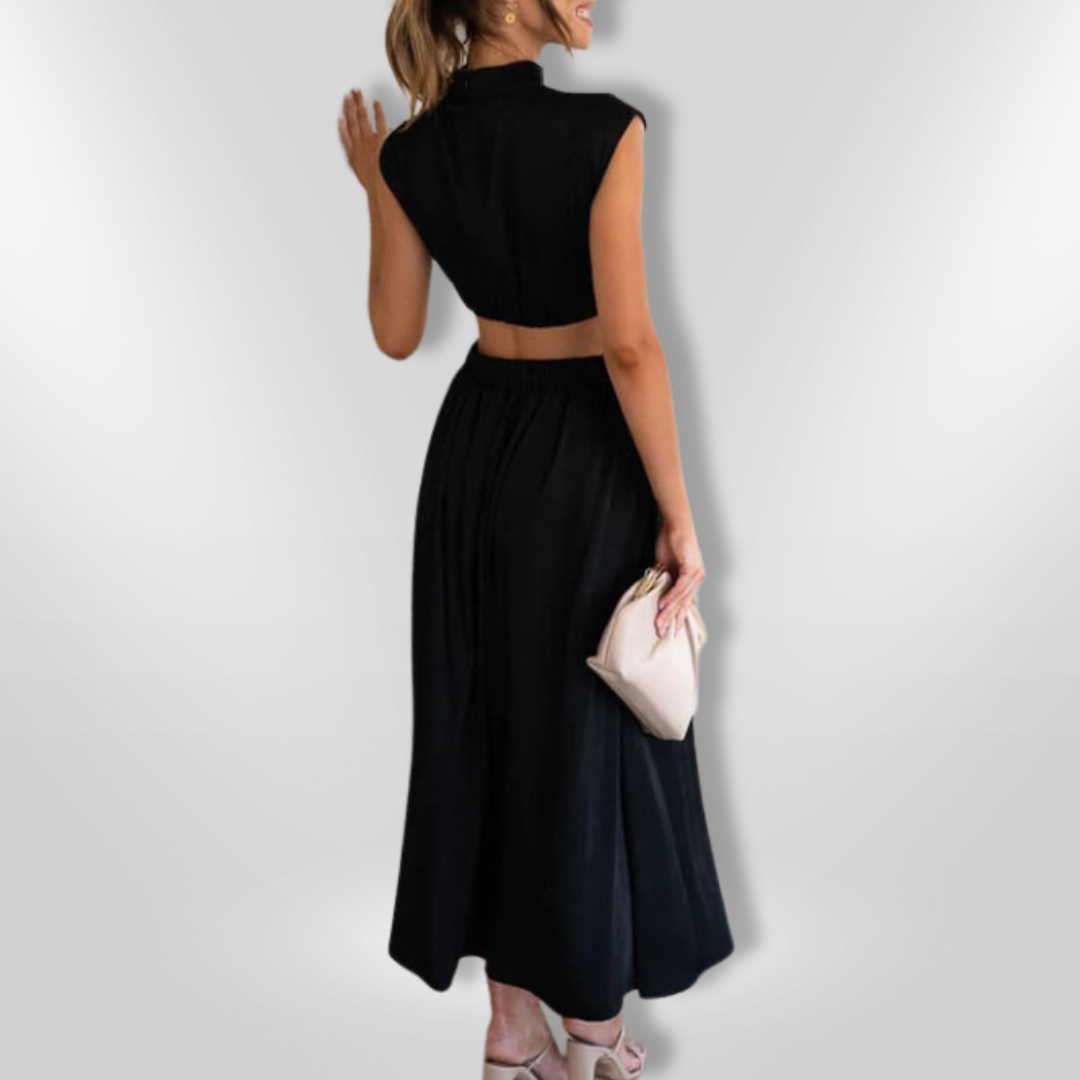 DIANA | Chic Pleated Dress