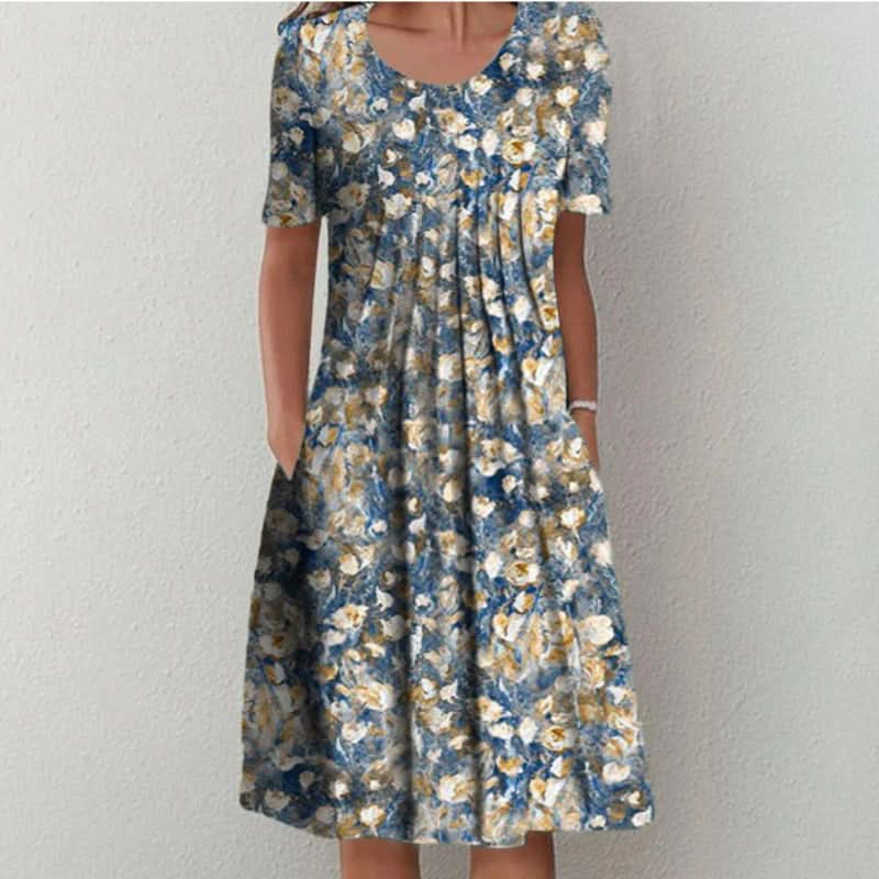 WILMA | Classic Printed Dress