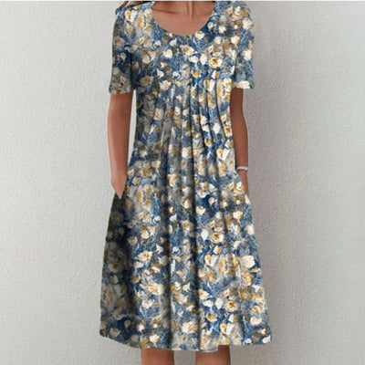 WILMA | Classic Printed Dress