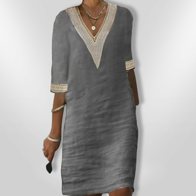 AVERY | Elegant V-neck Dress