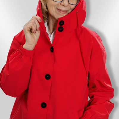 LEANNE | Water-Resistant Hooded Jacket