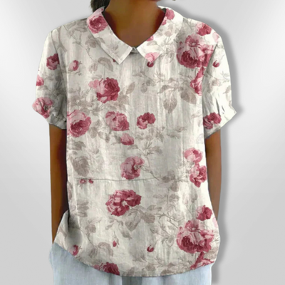 FLORYN | Floral Print Blouse