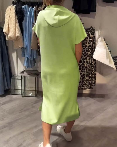SASKIA | Casual Hoodie Dress
