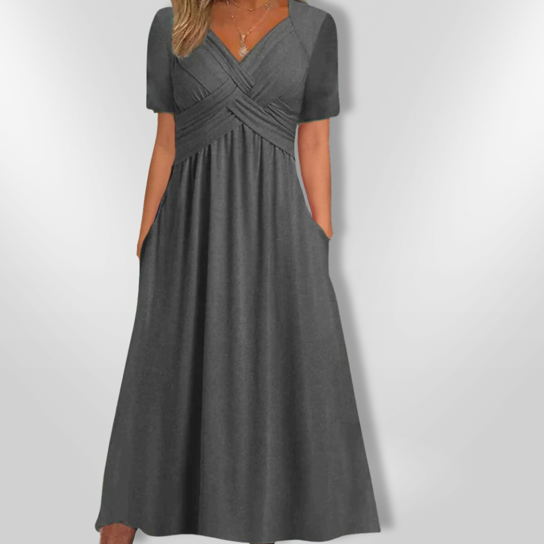 SELBY | Midi V-Neck Dress