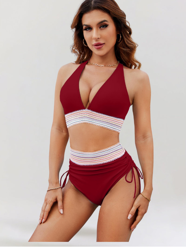 LIDIA | Tummy Control High Waist Bikini Set